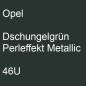 Preview: Opel, Dschungelgrün Perleffekt Metallic, 46U.